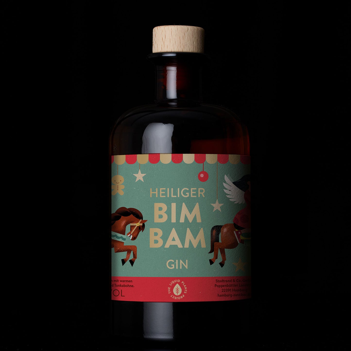 Heiliger Bimbam Weihnachtsgin. Xmas Gin 0,5L Flasche
