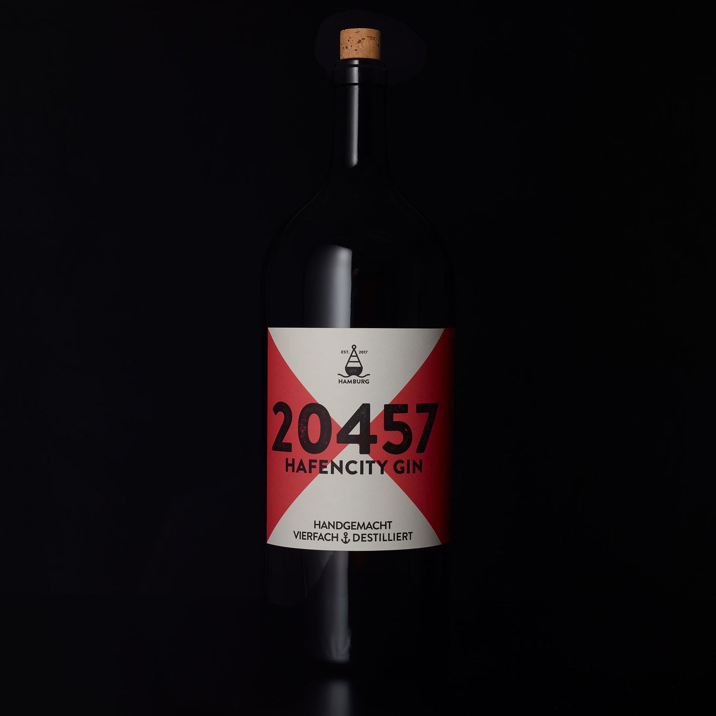 
                  
                    20457 Hafencity Gin. Handgemachter Craftgin aus Hamburg. 0,5L Flasche
                  
                