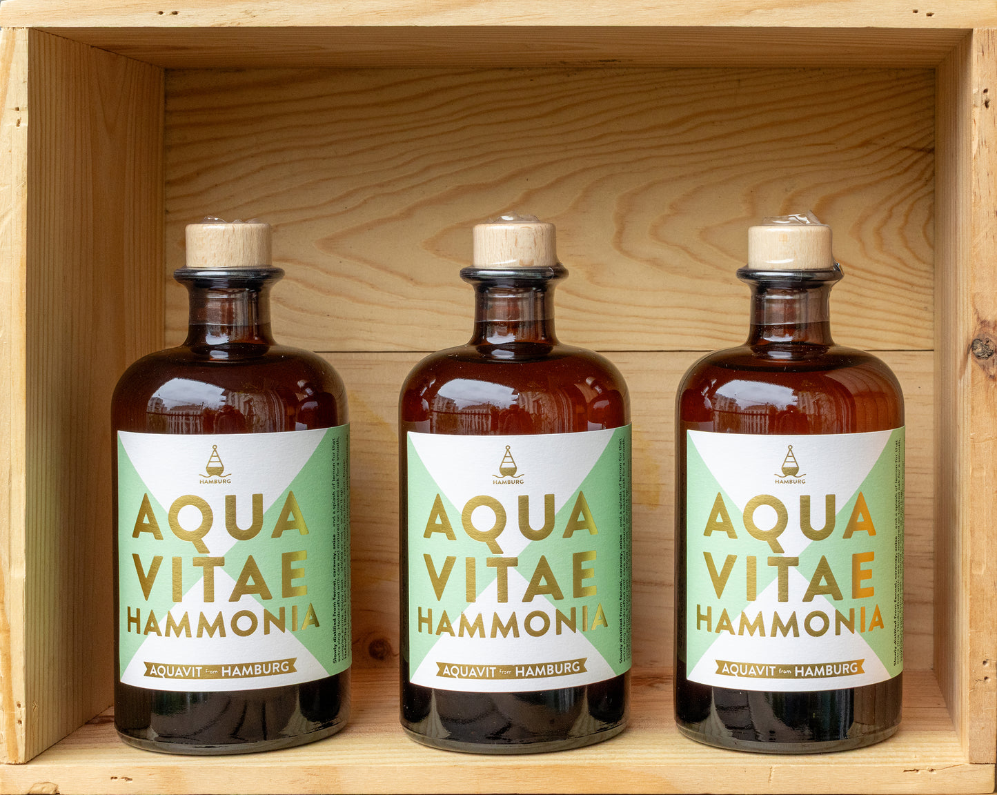 
                  
                    AQUA VITAE HAMMONIA - Aquavit 40% 0,5L
                  
                