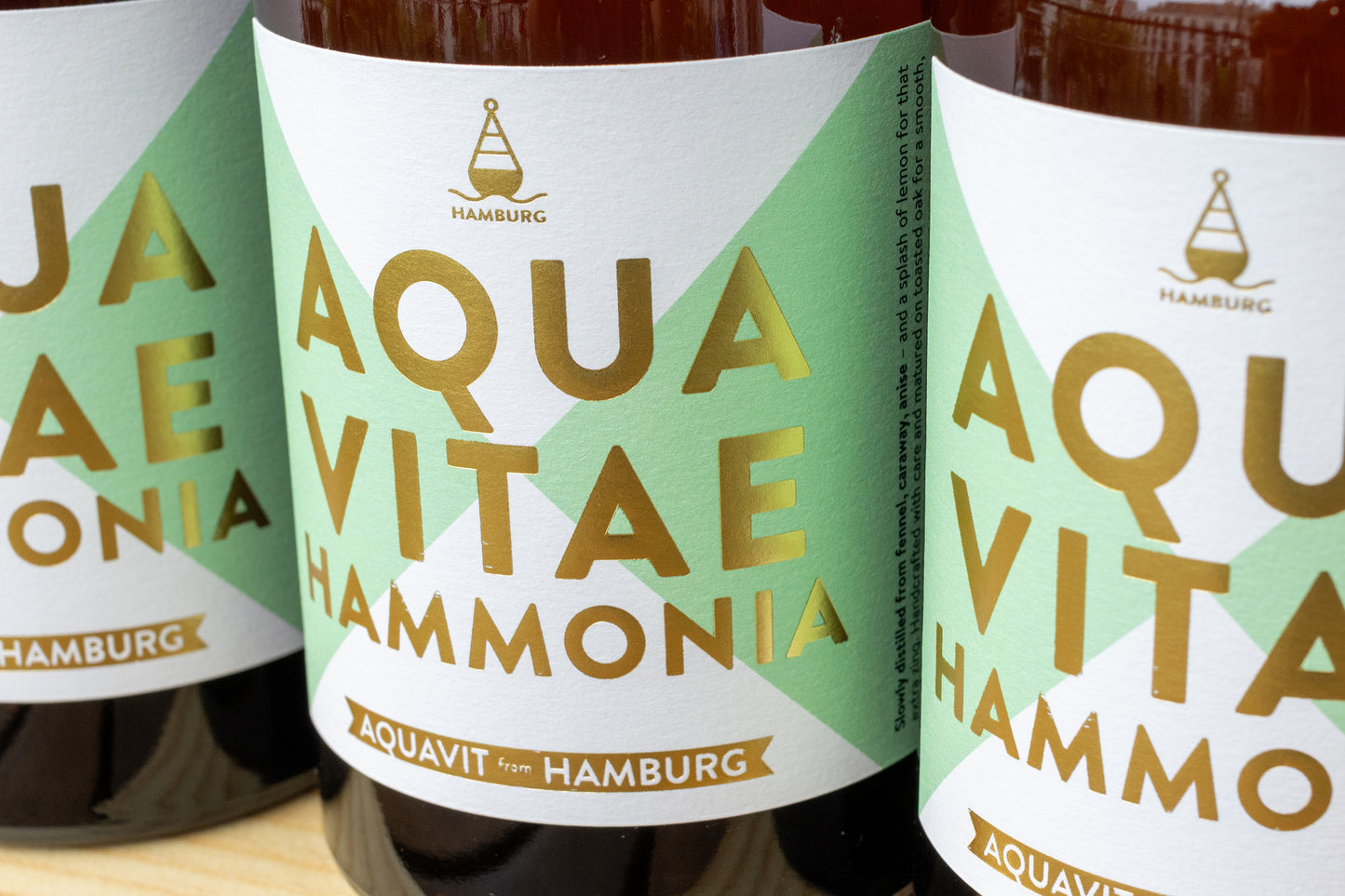 
                  
                    AQUA VITAE HAMMONIA - Aquavit 40% 0,5L
                  
                