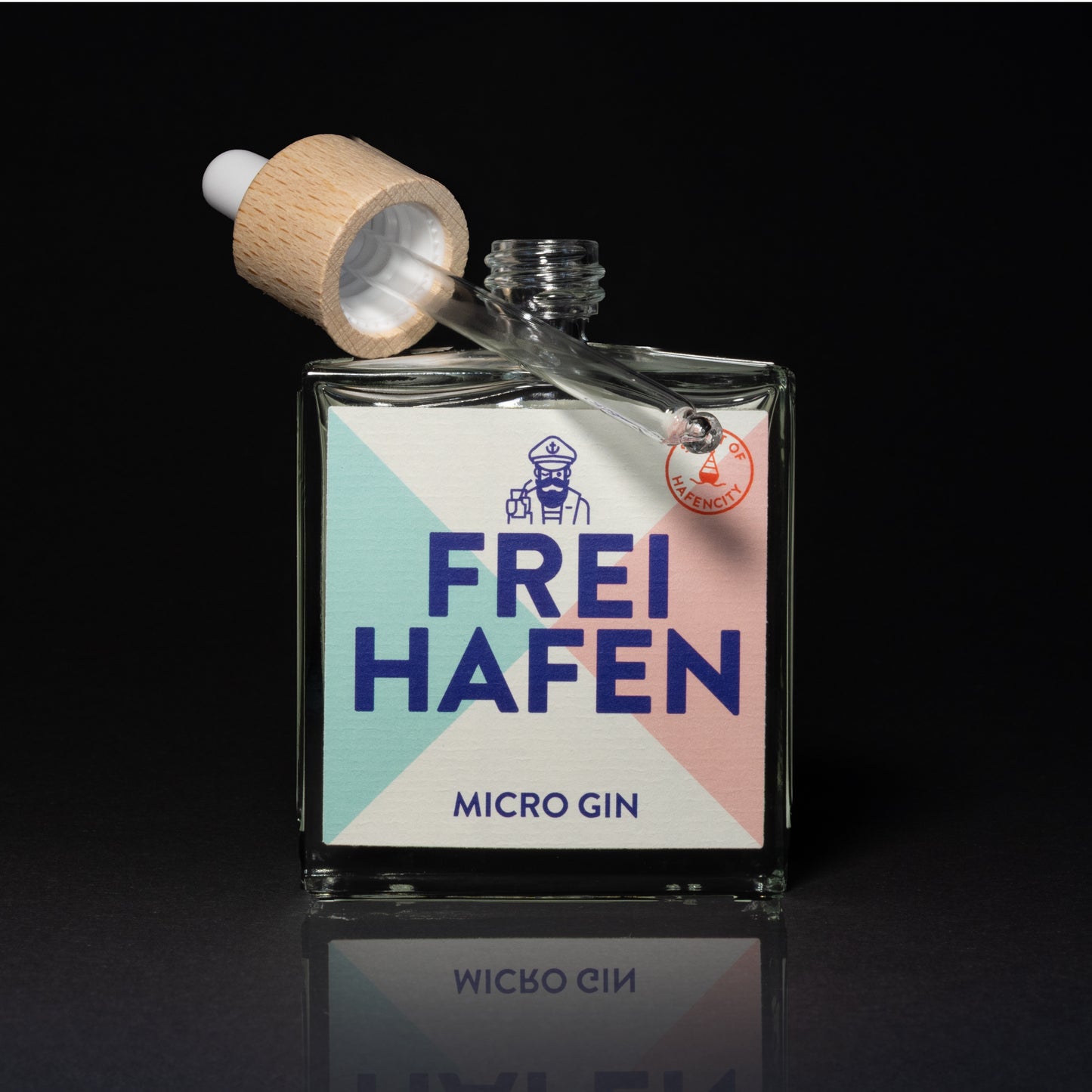 lt-Text 
Freihafen Micro Gin – hochkonzentrierte Gin-Essenz von Spirit of Hafencity, aromatisch mit Wacholder, Zitrone und Orange, ideal für Low-Alcohol Drinks.